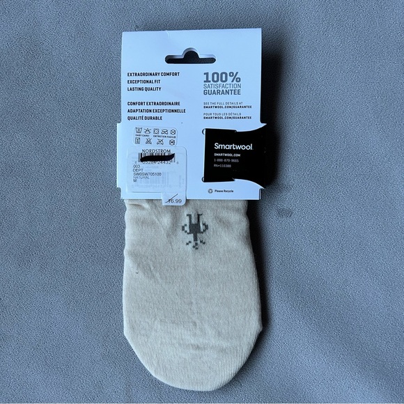 Smartwool ~ No Show Socks ~ Merino Wool ~ Women’s Size M 7-9.5 ~ Brand New! - Picture 2 of 5